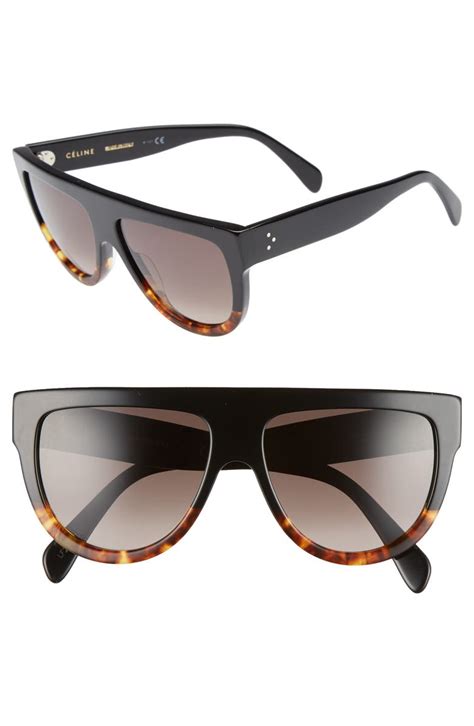 celine flat sunglasses|celine sunglasses nordstrom.